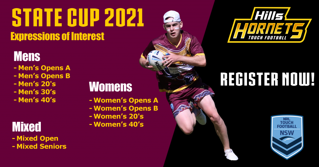 Senior State Cup 2021 - Expression of Interest